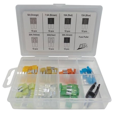 ATD TOOLS ATD Tools ATD-339 Micro-2 Fuse Assortment - 71 Piece ATD-339